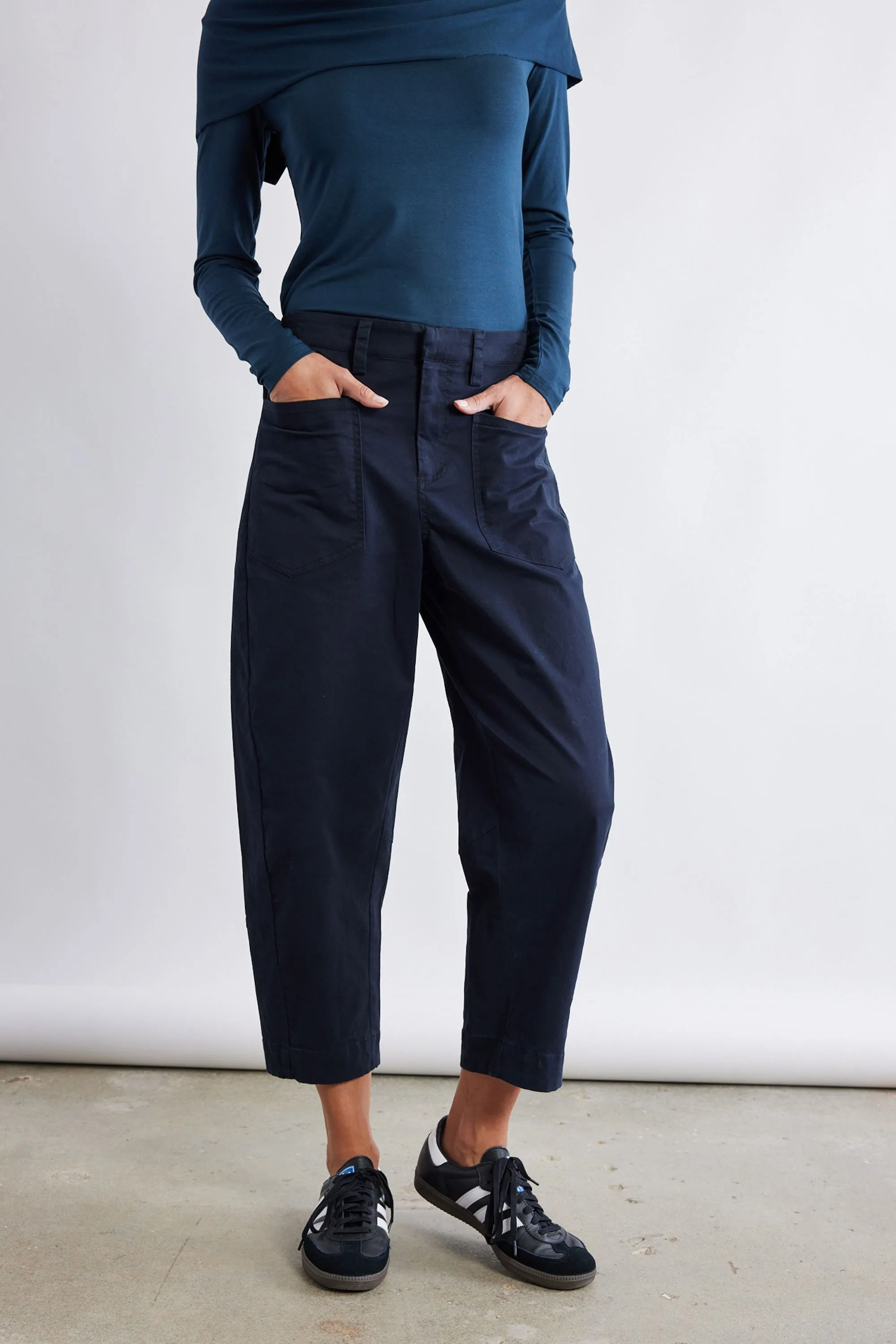 The Slouchy Soft Twill Pants