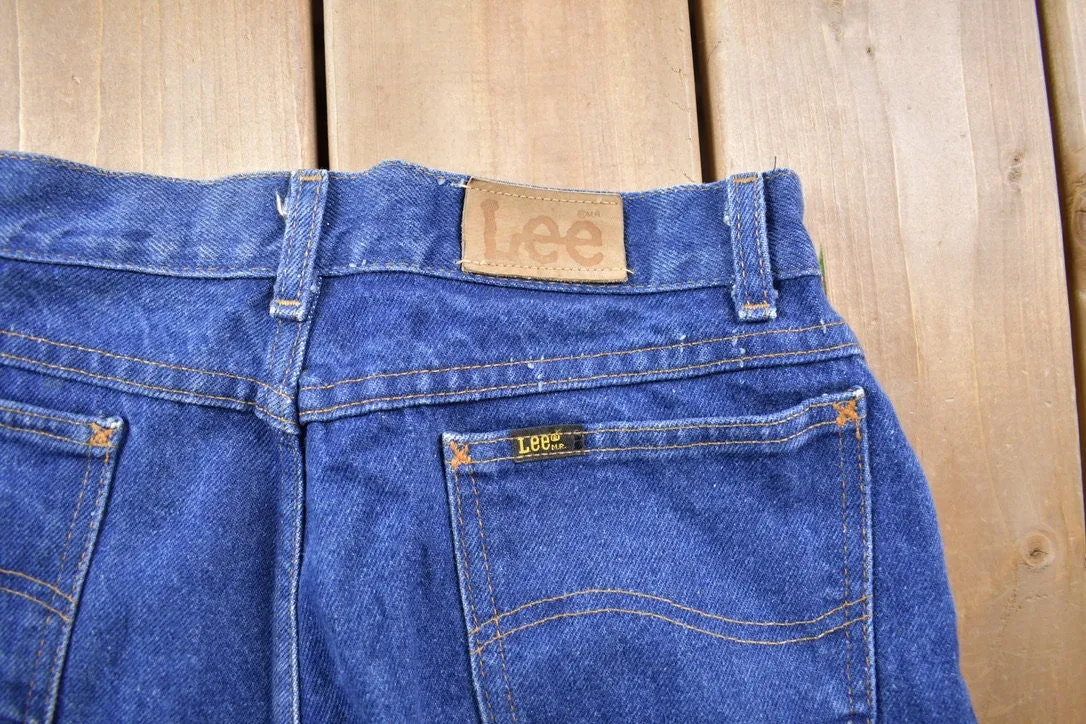 Vintage 1970s Lee Denim Jeans Size 28 x 30 / Vintage Denim / Vintage Lee / Made In USA / Retro Jeans / True Vintage / Essentials