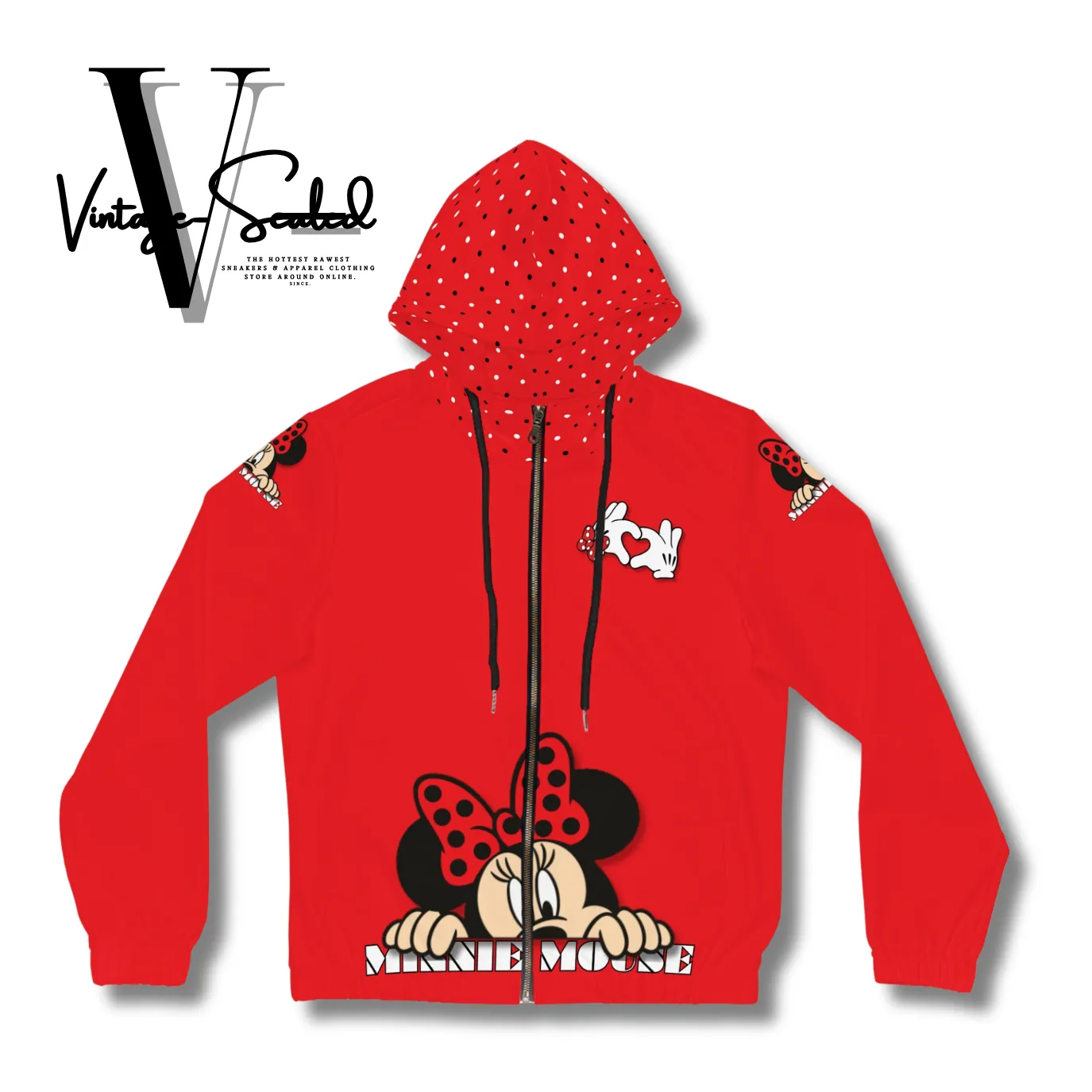 Vintage-Sealed "Minnie M." Apparel Hoodies Long Sleeves| Brand New Women's Fashion