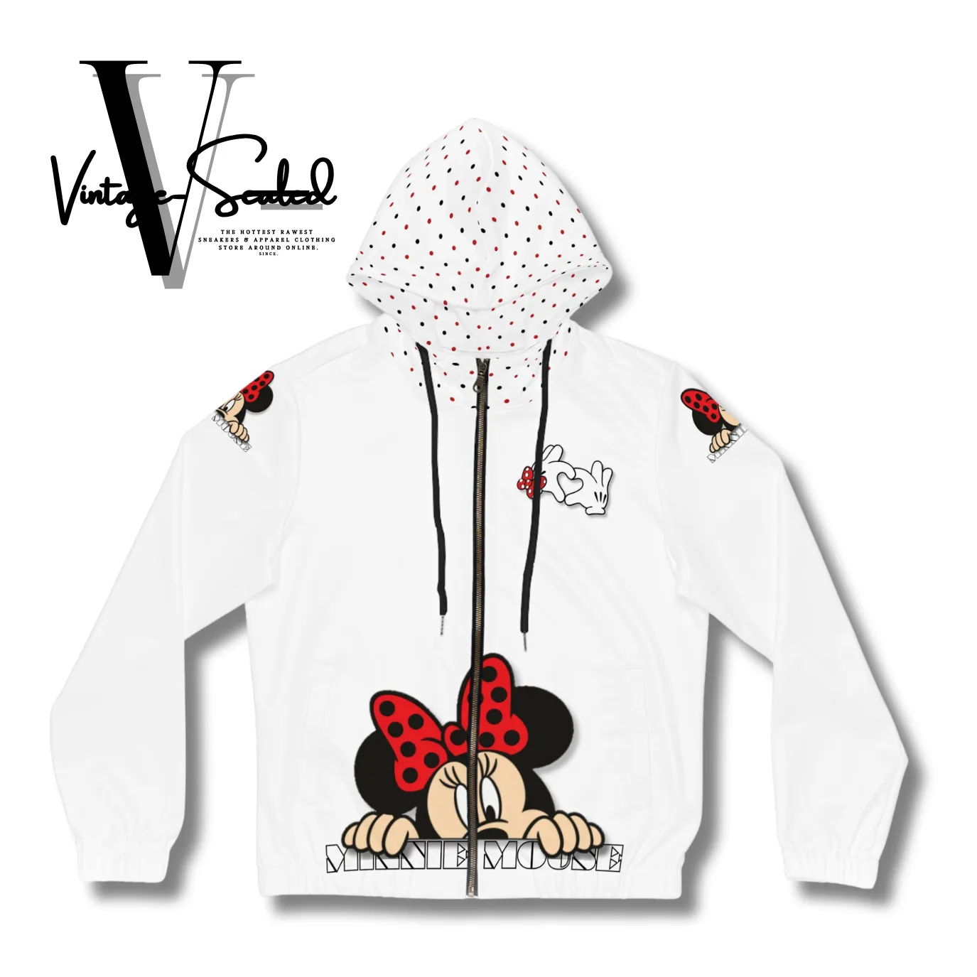 Vintage-Sealed "Minnie M." Apparel Hoodies Long Sleeves| Brand New Women's Fashion