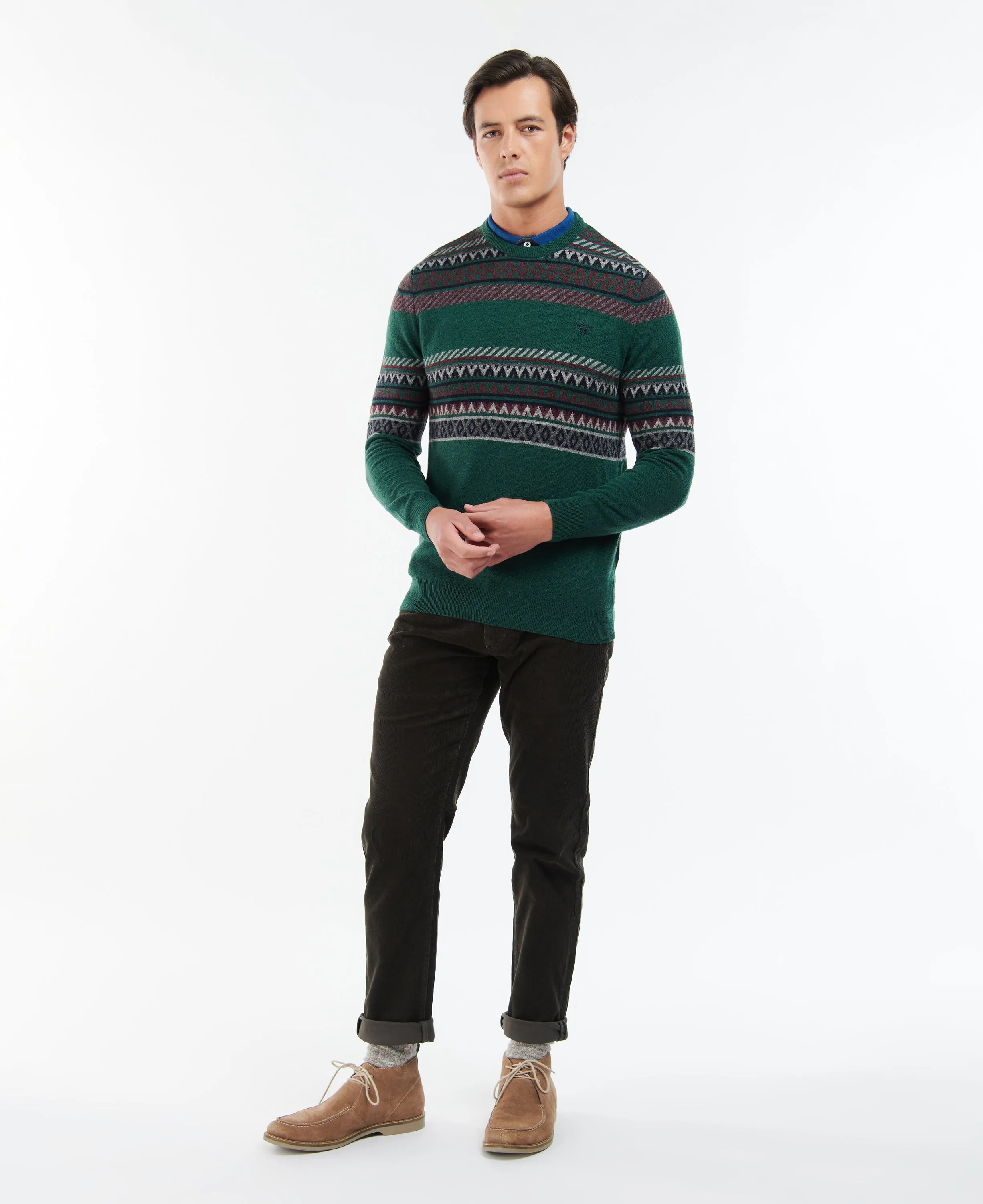 Winterborne Fairisle Crew Neck